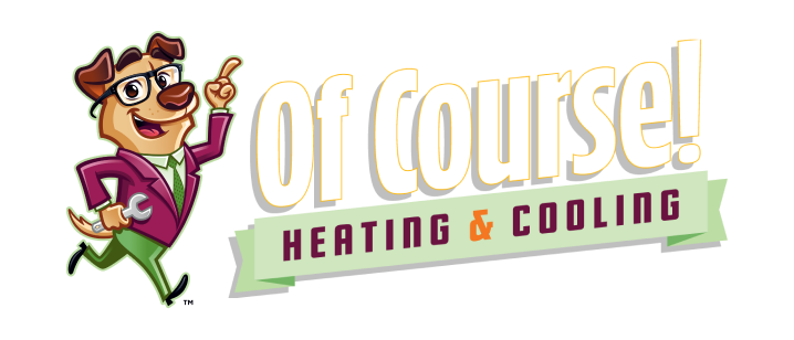Of Course! Heating and Cooling logo